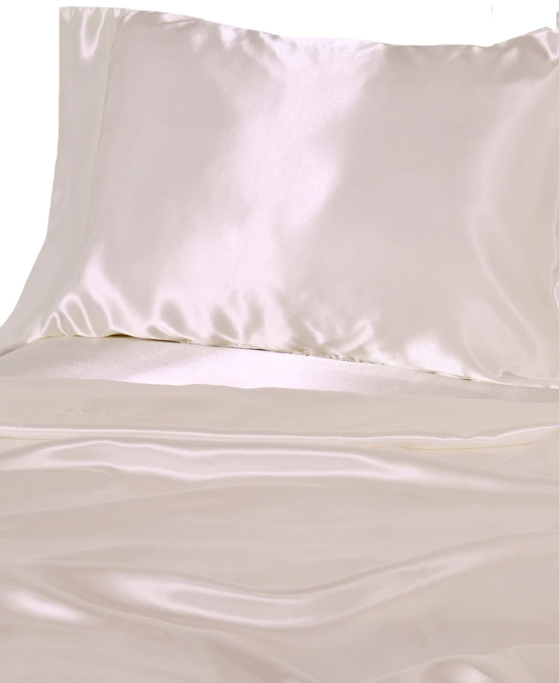 Beatrice Home Fashions Luxurious Satin 4-Pc. Sheet Set