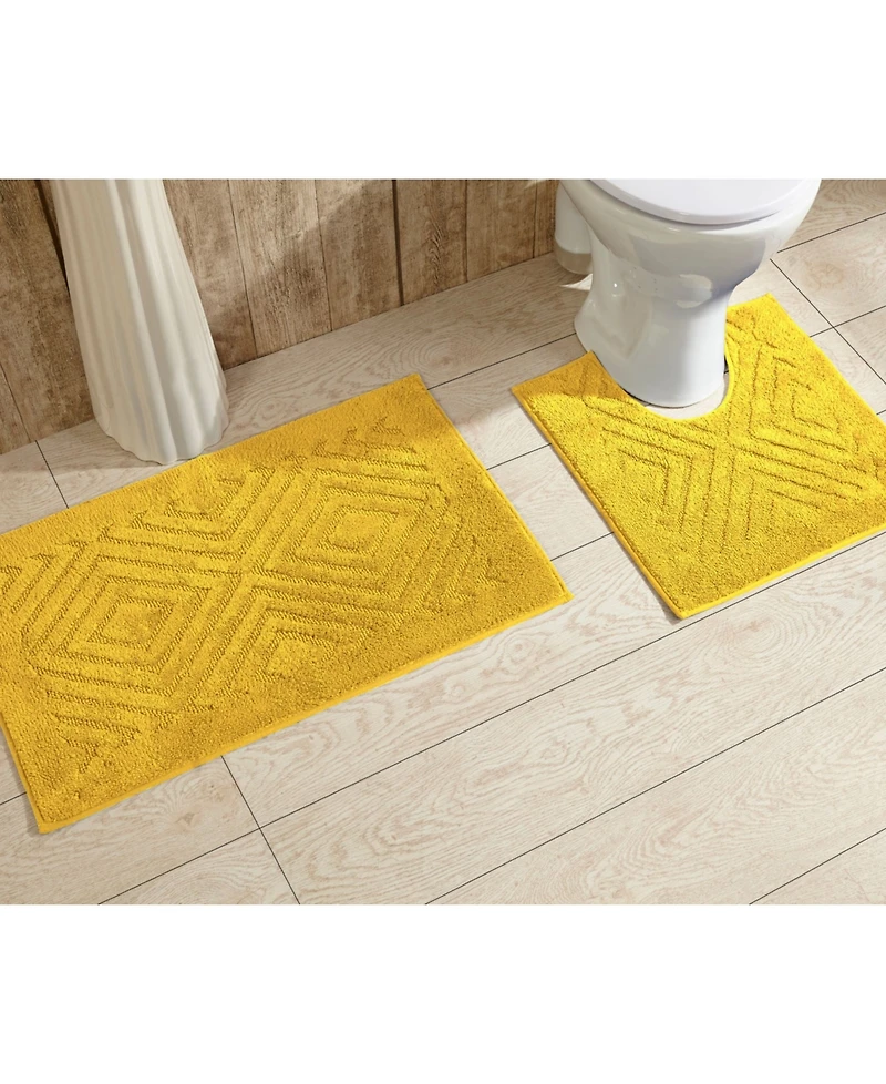 Better Trends Trier 2 Pc. Bath Rug Set
