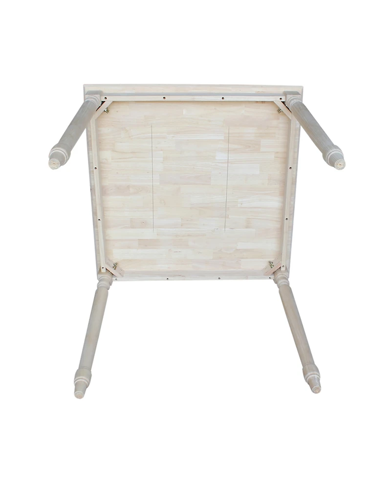 International Concepts Solid Wood Top Table