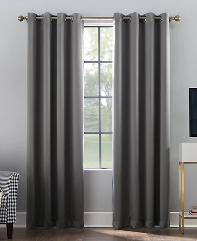 Oslo Theater Grade Extreme 100% Blackout Grommet Curtain Panel