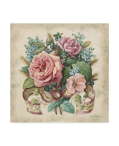 Lisa Audit 'Roses' Canvas Art - 14" x 14"