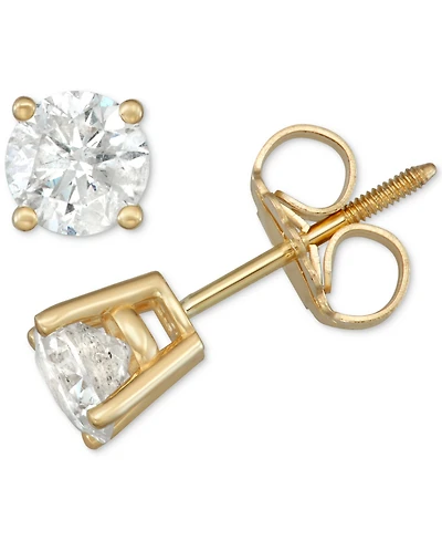 Diamond Stud Earrings (3/4 ct. t.w.) in 14k White, Yellow or Rose Gold