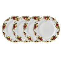 Royal Albert Old Country Roses Dinner Plate Set/4