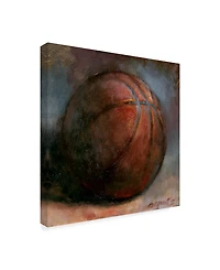 Hall Groat Ii 'Basketball' Canvas Art - 18" x 18"