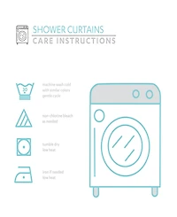 Lush Decor Bayview Shower Curtain, 72" x