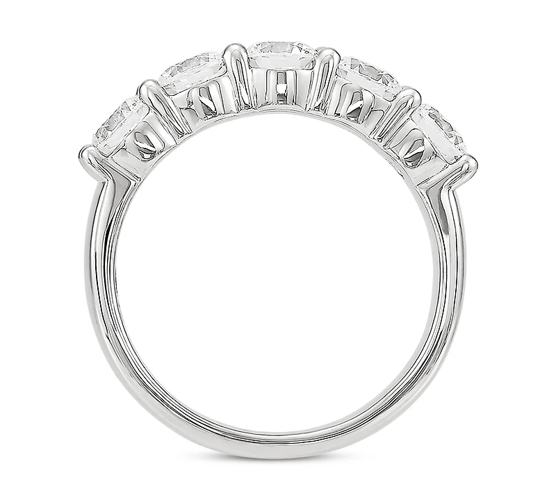 Grown With Love Igi Certified Lab Diamond Anniversary Band (2 ct. t.w.) 14k White or Yellow Gold