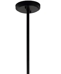 Jonathan Y Adam 16" Adjustable Metal/Glass Led Pendant