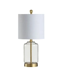Jonathan Y Duncan 20.5" Glass/Metal Led Table Lamp