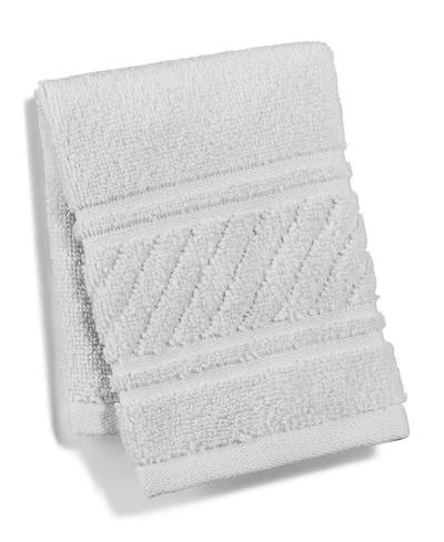 Martha Stewart Collection Spa 100% Cotton Washcloth, 13" x 13", Exclusively at Macy's