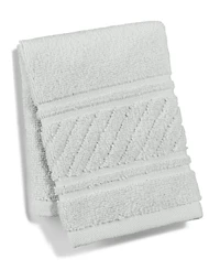 Martha Stewart Collection Spa 100% Cotton Washcloth, 13" x 13", Exclusively at Macy's