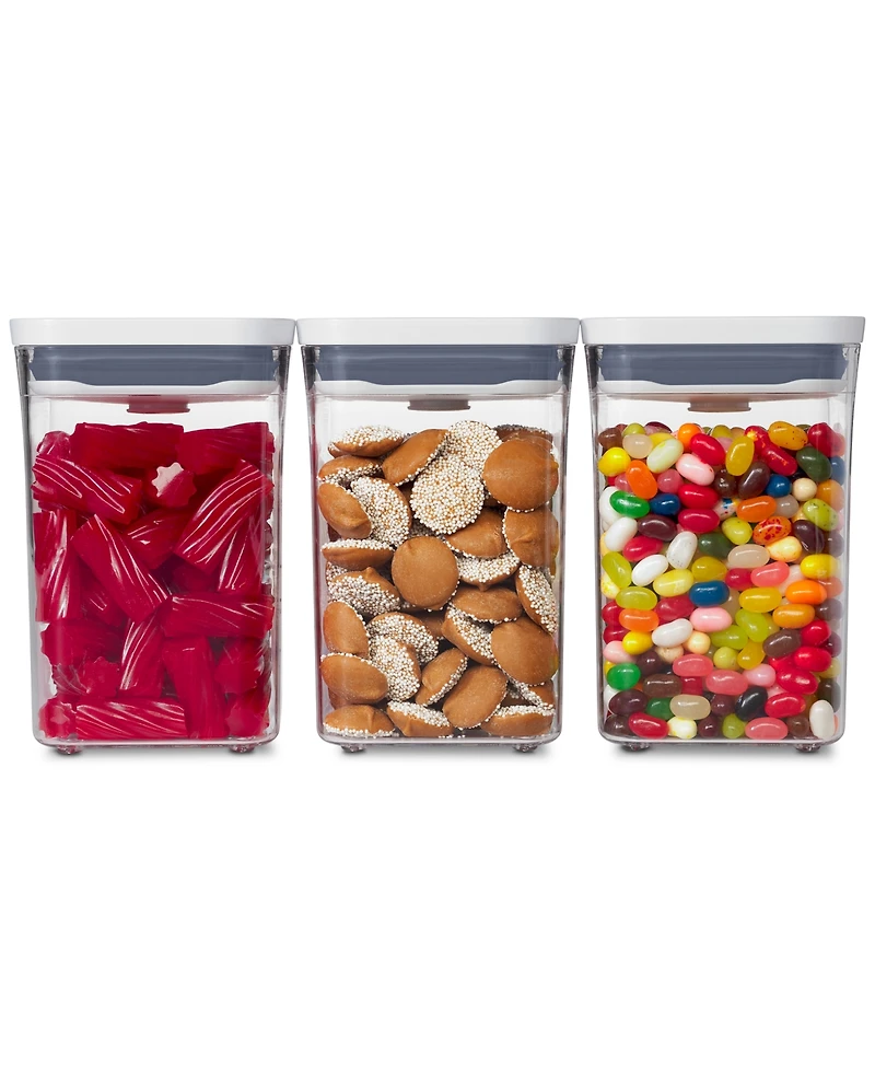 Oxo Pop 3-Pc. Food Storage Container Value Set
