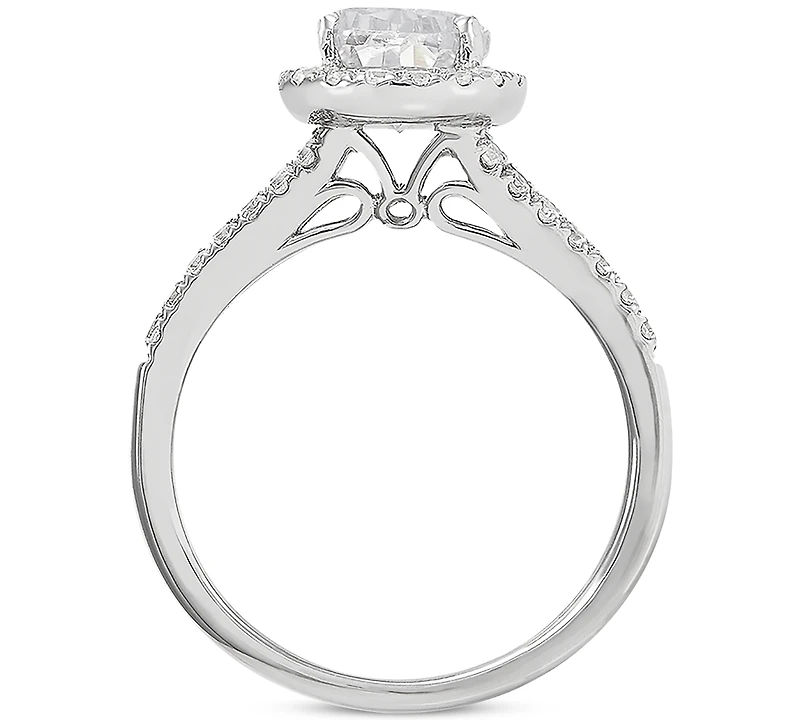 Grown With Love Igi Certified Lab Diamond Pear Engagement Ring (2 ct. t.w.) 14k White Gold