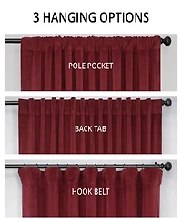 Half Price Drapes Signature Extra Wide Velvet Blackout Curtain