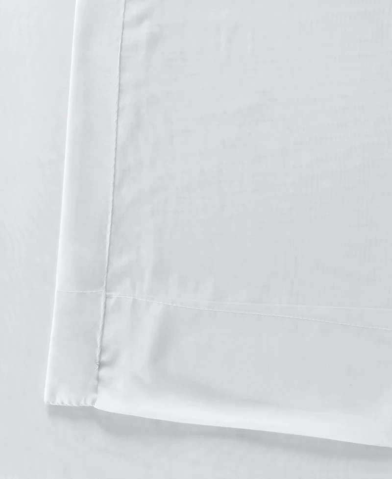 Half Price Drapes Solid White Sheer Curtain Pair (2 Panels)