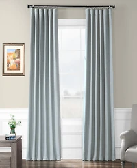 Half Price Drapes Textured Bellino Room Darkening Curtain
