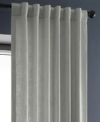 Half Price Drapes Heavy Faux Linen Curtain