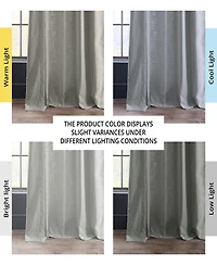 Half Price Drapes Heavy Faux Linen Curtain