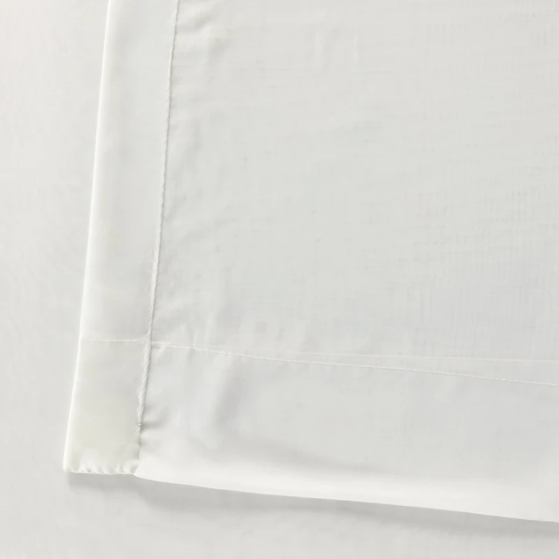 Half Price Drapes Solid Off White Extra Wide Sheer Curtain