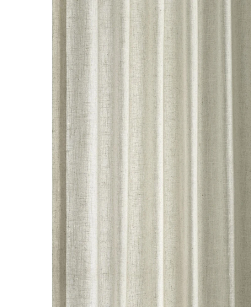 Half Price Drapes Barley Heavy Faux Linen Curtain
