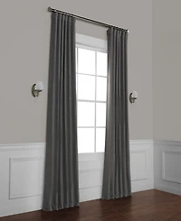 Half Price Drapes Bellino Textured Faux Linen Room Darkening Curtains For Bedroom & Living Room Curtains(1 Panel), 50W X 63L