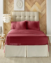 J Queen New York Royal Fit 300 Thread Count 100% Cotton 3-Pc. Sheet Set, Twin