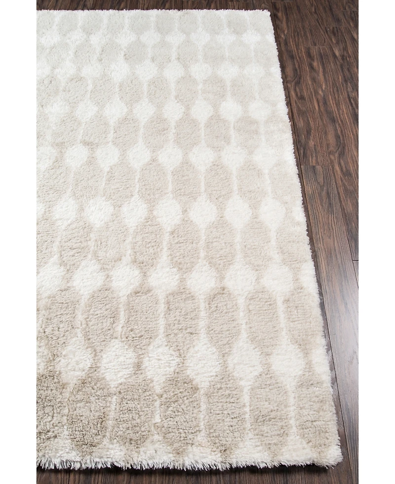 Novogratz Retro Ret-4 Taupe 7'6" x 9'6" Area Rug