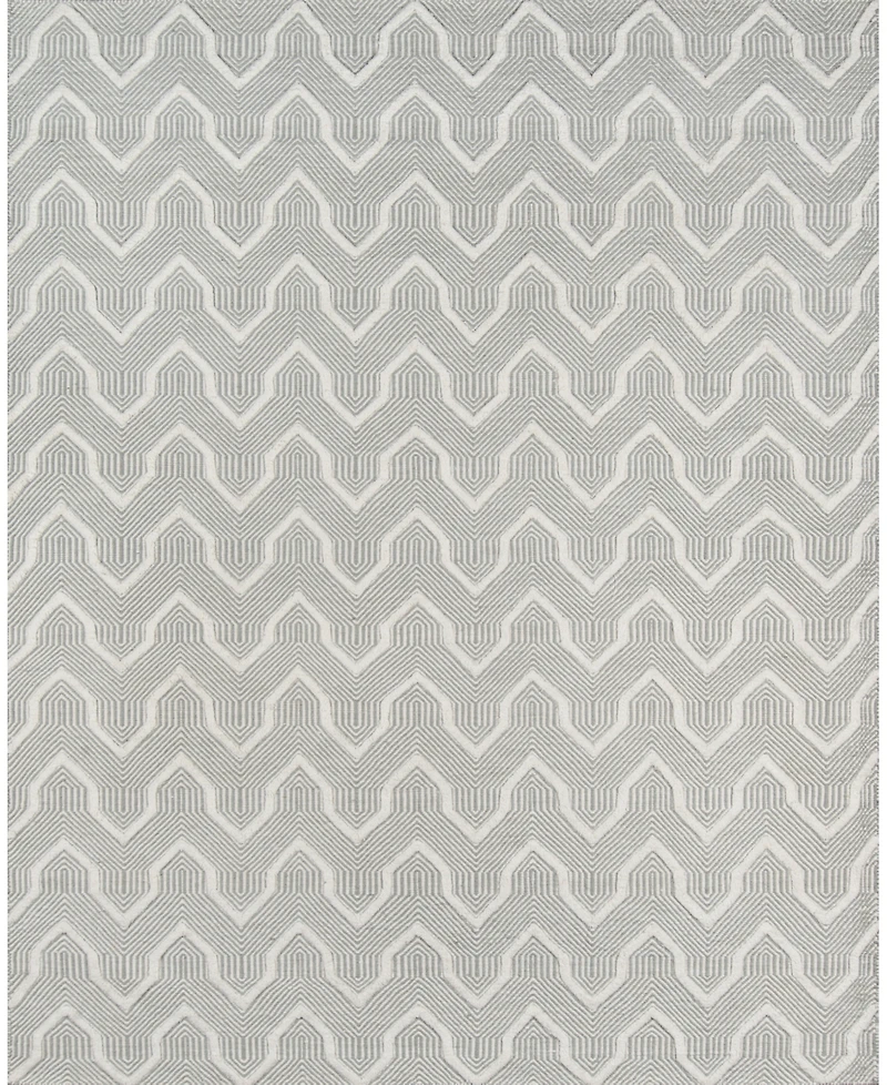 Erin Gates Langdon Lgd-1 Prince Blue 7'6" x 9'6" Area Rug