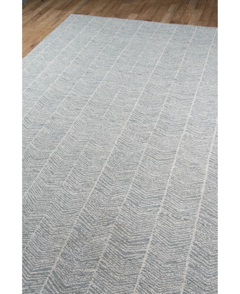 Erin Gates Easton Eas-2 Machine-Washable Congress Gray 5' x 7'6" Area Rug