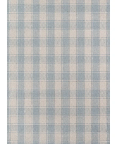 Erin Gates Marlborough Mlb-1 Charles Light Blue 2'3" x 8' Runner Area Rug