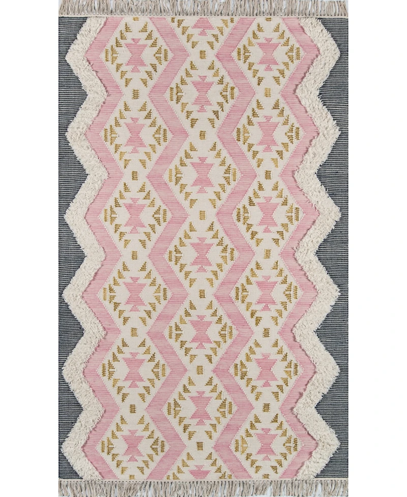 Novogratz Indio Ind-1 Pink 5' x 7' Area Rug