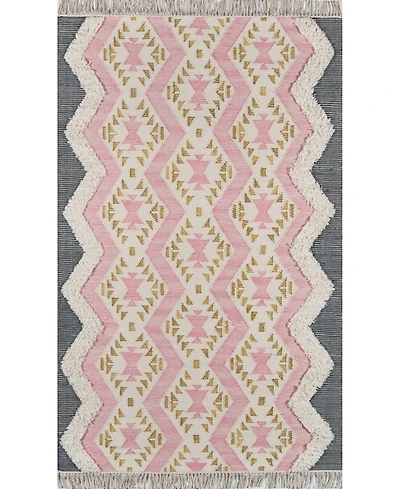 Novogratz Indio Ind-1 Pink 5' x 7' Area Rug