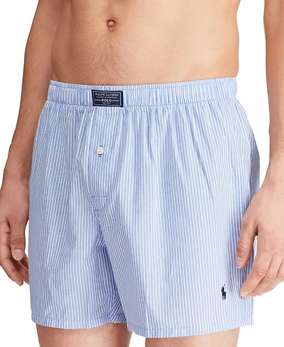 Polo Ralph Lauren Men's Plaid Single-Button Fly Boxers