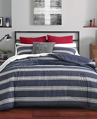 Nautica Craver Reversible 3-Piece Duvet Cover Set