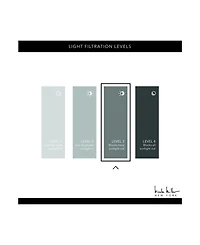 Nicole Miller Treillage Woven Blackout Hidden Tab Top 52" X 84" Curtain Panel Pair