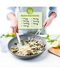 GreenPan Valencia Pro 4.5-Qt. Ceramic Non-Stick Saute Pan & Lid