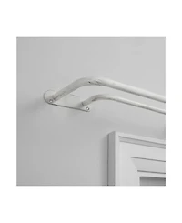 Exclusive Home Fetter Wrap Around Double Curtain Rod, 36"-72"