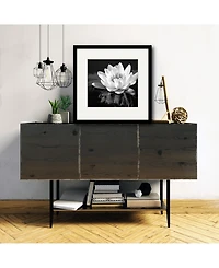 Courtside Market Waterlily Flower I 16" x 16" Framed and Matted Art