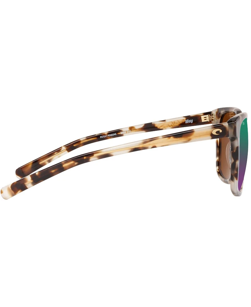 Costa Del Mar Polarized Sunglasses, Cdm May 57