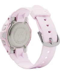 Baby-g Women's Digital Pink Resin Strap Watch 42.6mm