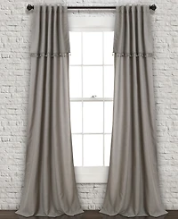 Lush Decor Ivy Tassel Window Curtain Panels