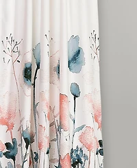 Zuri Floral 52" x 95" Curtain Set