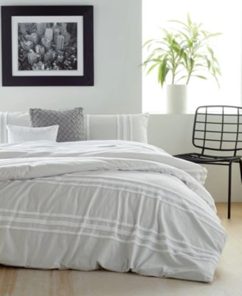 Dnky Chenille Stripe Comforter Sets
