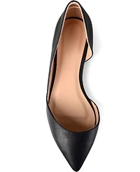 Journee Collection Women's Cortni Pointed Toe d'Orsay Flats