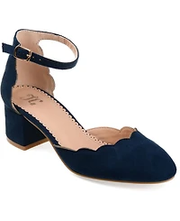 Journee Collection Women's Edna Ankle Strap Heels