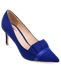 Journee Collection Women's Marek Ruffle Detail Dress Pumps