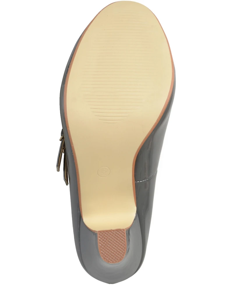 Journee Collection Women's Wendy Double Strap Mary Jane Pumps
