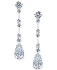 Danori Cubic Zirconia Teardrop Drop Earrings, Created for Macy's
