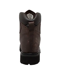 AdTec Men's 6" Steel Toe Work Boot Brown