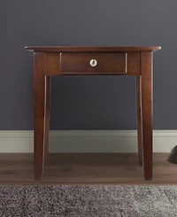 Rochester End Table with One Drawer