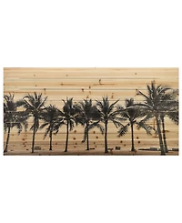 Empire Art Direct 'Solitary Beach' Arte De Legno Digital Print on Solid Wood Wall Art - 30" x 60"